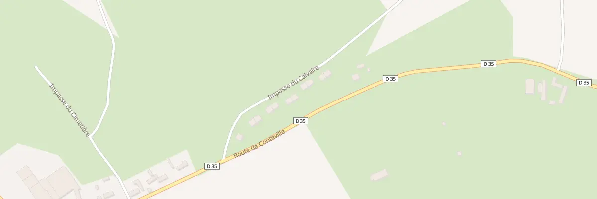 Plan du 160 Imp du Calvaire à Beaussault