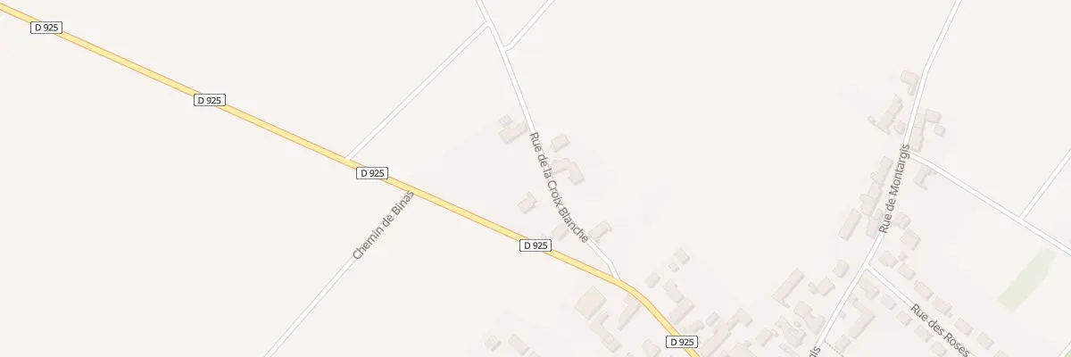 Plan du 3B Rue de la Croix Blanche à Cravant