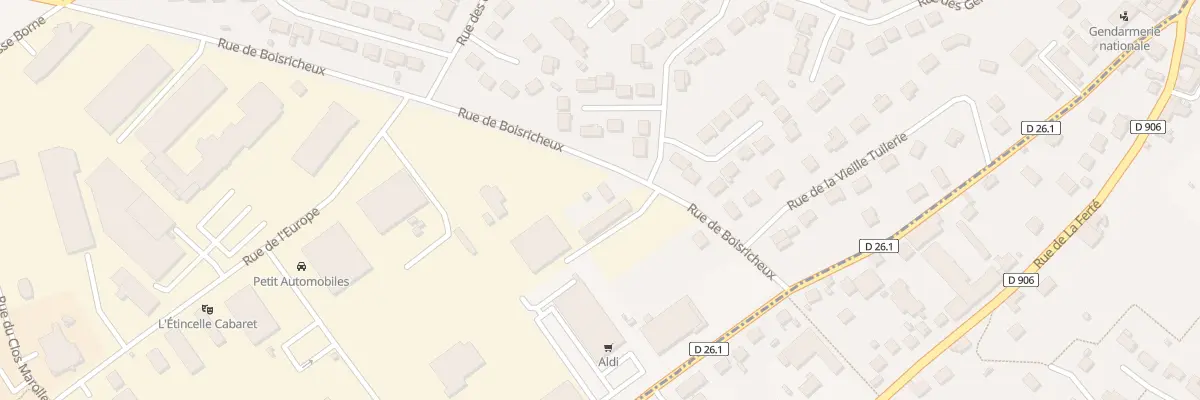 Plan du 6 Rue de Boisricheux à Pierres