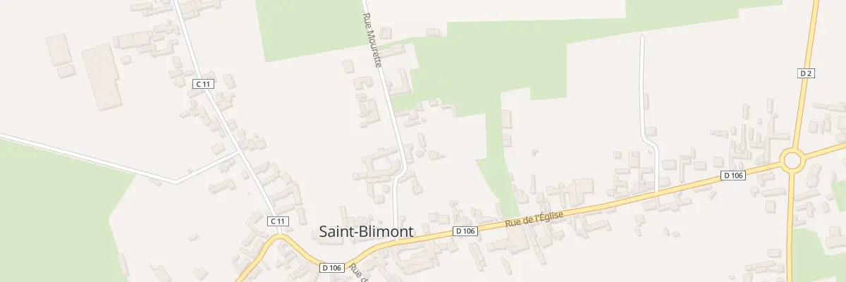 Plan du 8 Rue Mourette à Saint-Blimont