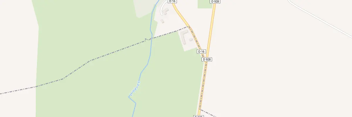 Plan du 2 Rte de Criel à Foucarmont