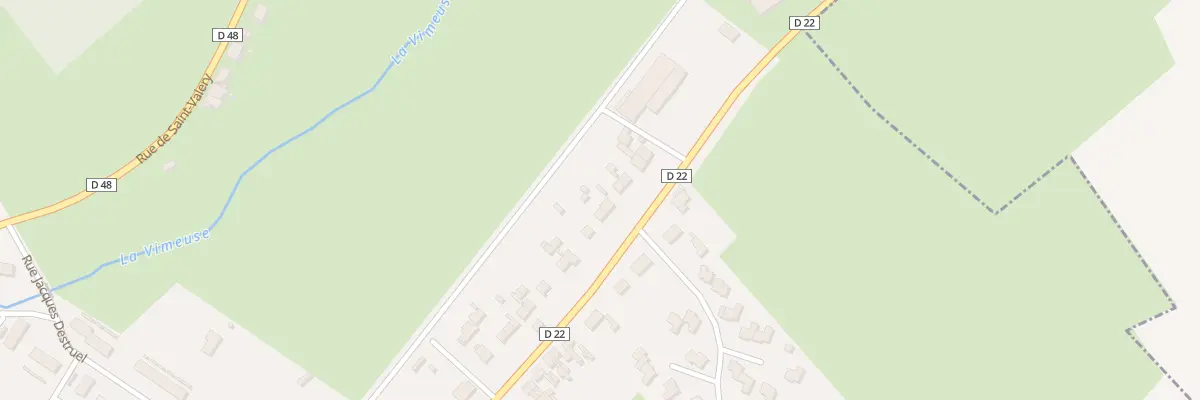 Plan du 55 Rue du Onze Novembre à Gamaches
