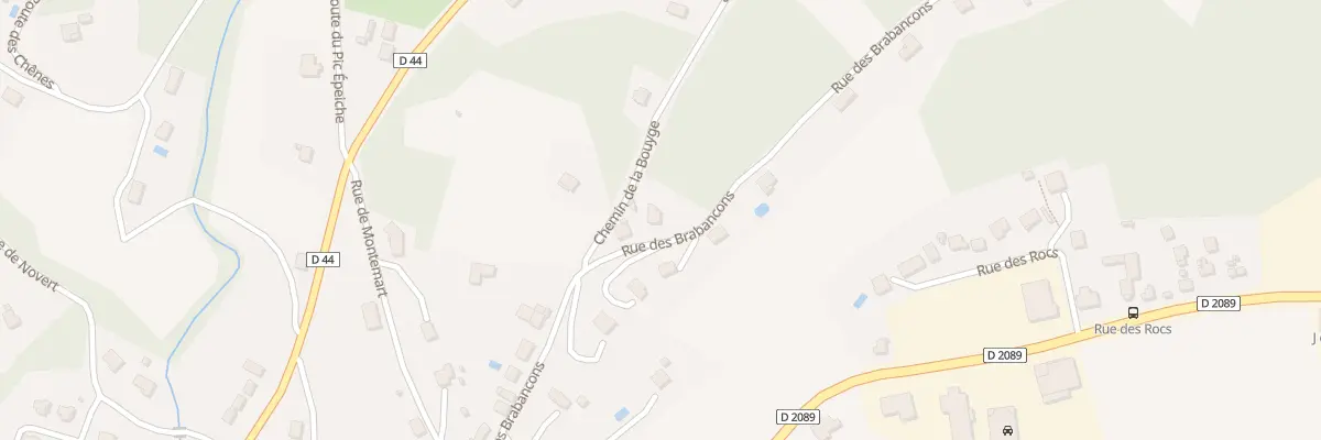 Plan du 9014 Rue Des Brabançons à Malemort