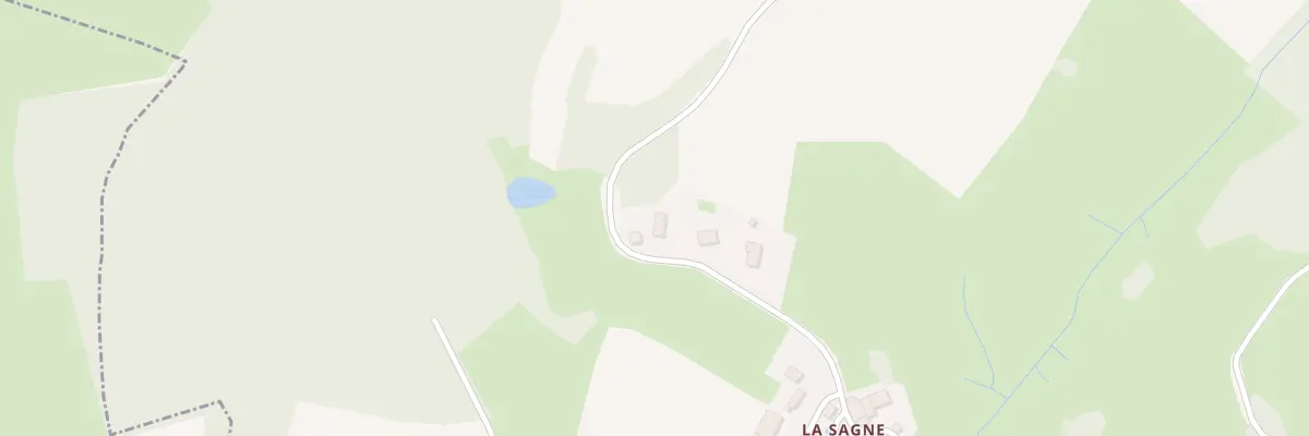 Plan du 8 La Sagne à Noth