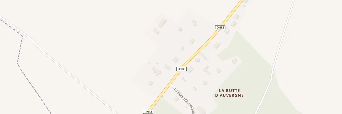 Plan du 7 La Butte d’Auvergne à Faverolles