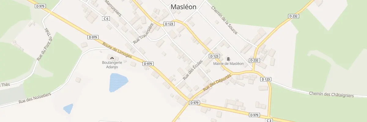 Plan du 5078 Le Bourg à Masléon