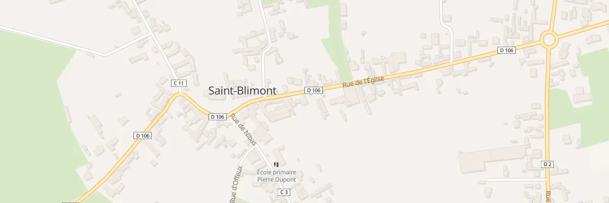 Plan du 16 Rue de l’Église à Saint-Blimont