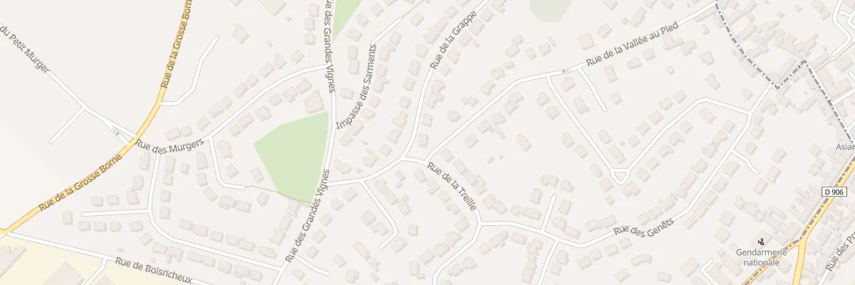 Plan du 2 Rue de la Grappe à Pierres