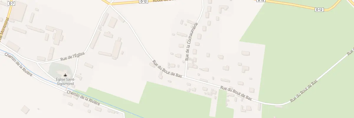 Plan du 1 Rue de la Cochaumerie à Nojeon-en-Vexin