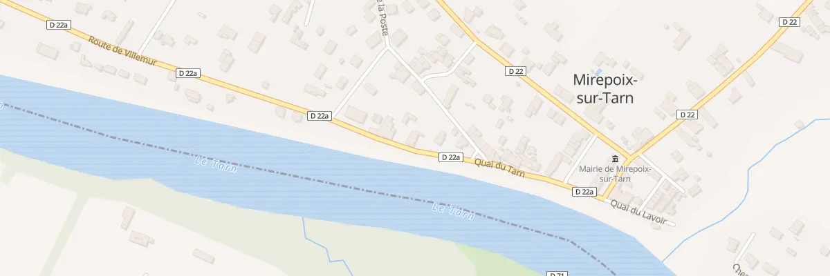 Plan du 244 Quai du Tarn à Mirepoix-sur-Tarn