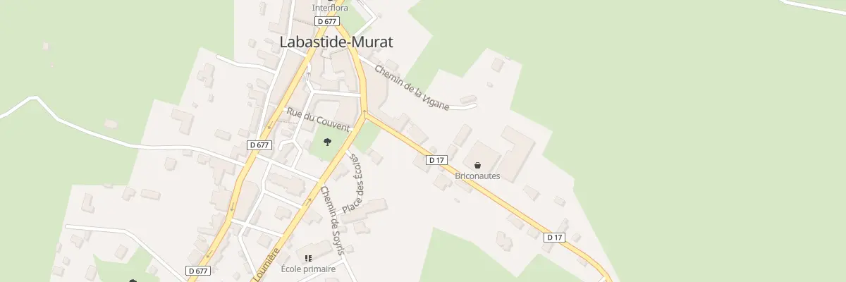 Plan du 5021 Le Bourg à Cœur de Causse
