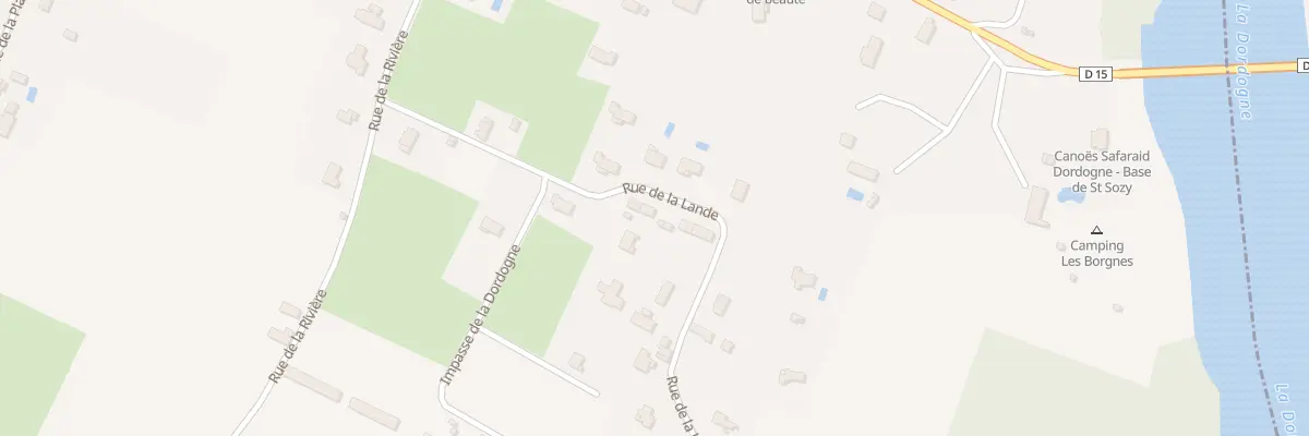 Plan du 239 Rue de la Lande à Saint-Sozy