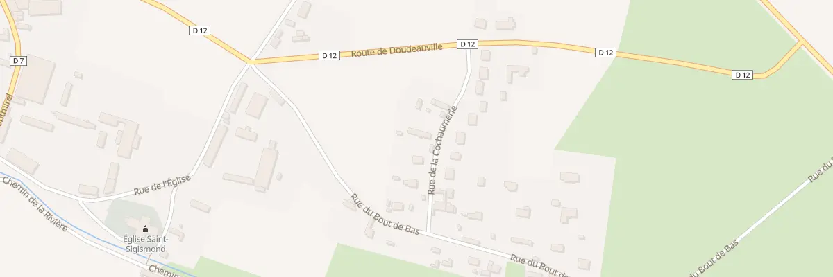 Plan du 5 Rue de la Cochaumerie à Nojeon-en-Vexin