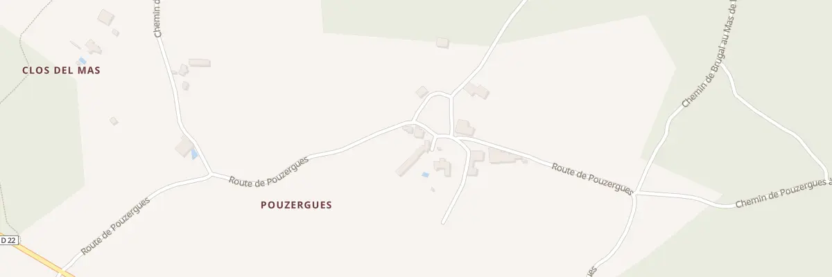 Plan du 699 Rte de Pouzergues à Cremps