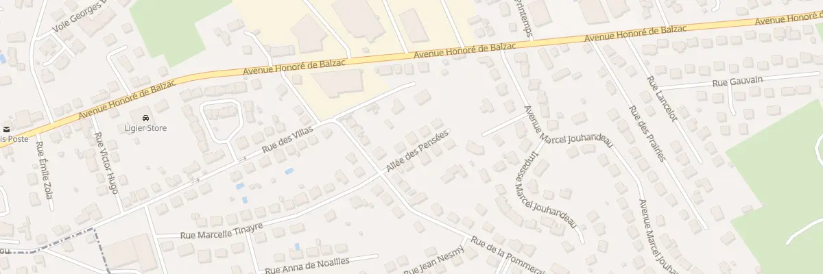 Plan du 3 Rue Des Pensees (Malemort) à Malemort