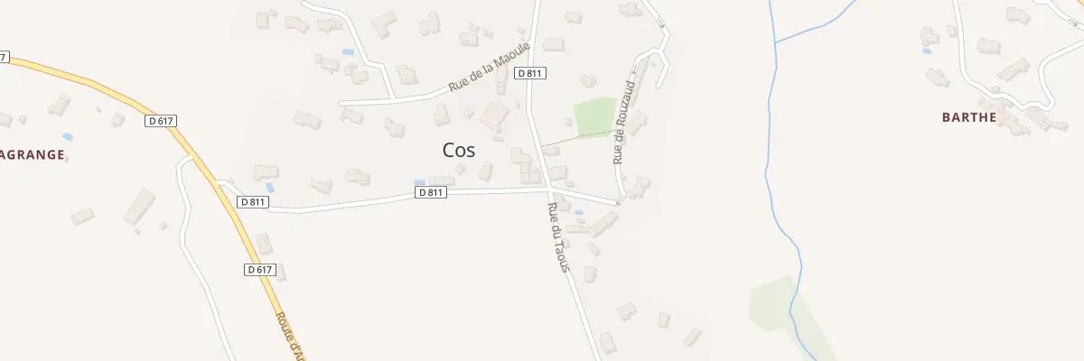 Plan du 10 Av de la Mairie à Cos