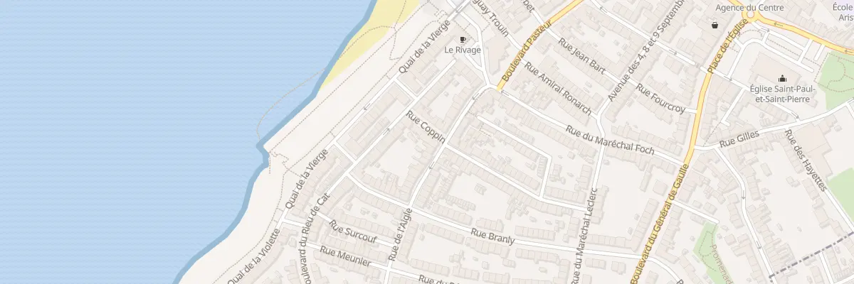 Plan du 4 Rue Coppin au Portel