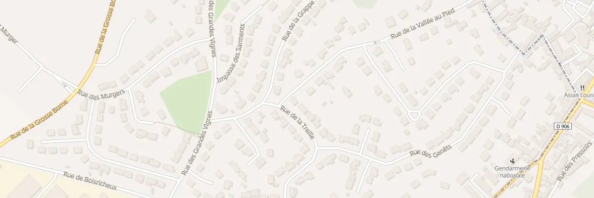 Plan du 1 Rue de la Treille à Pierres
