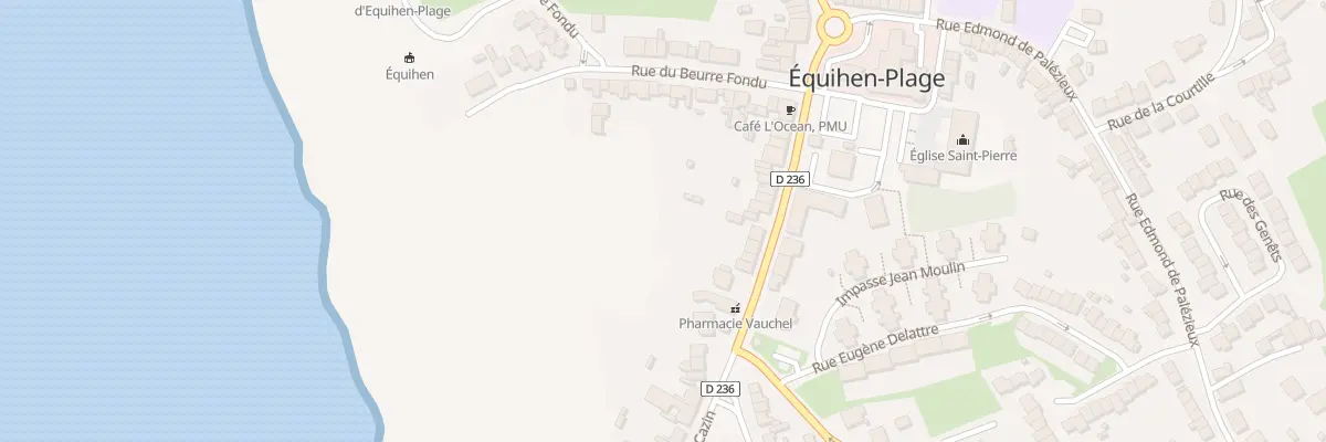 Plan du 17 Rue de l’Abbe Coppin à Équihen-Plage