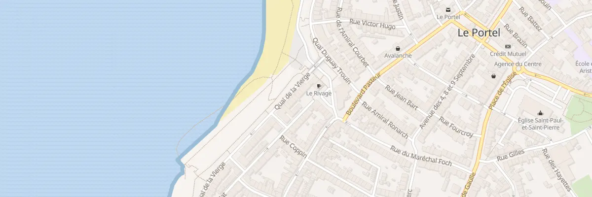 Plan du 5 Quai de la Vierge au Portel