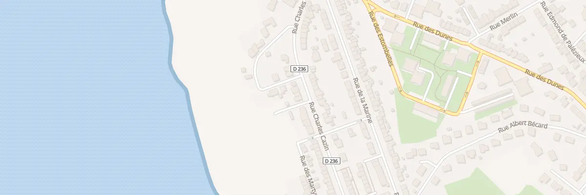 Plan du 20 Rue Charles Cazin à Équihen-Plage