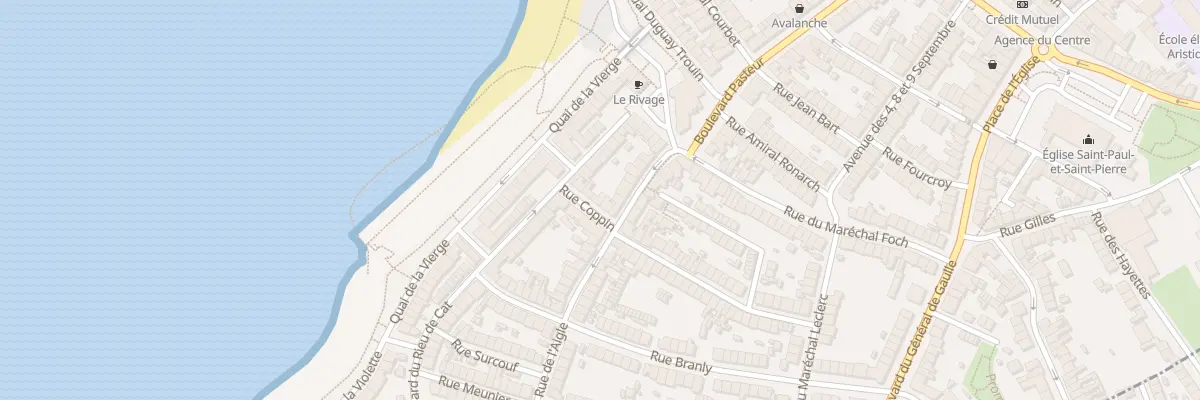 Plan du 5 Rue Coppin au Portel