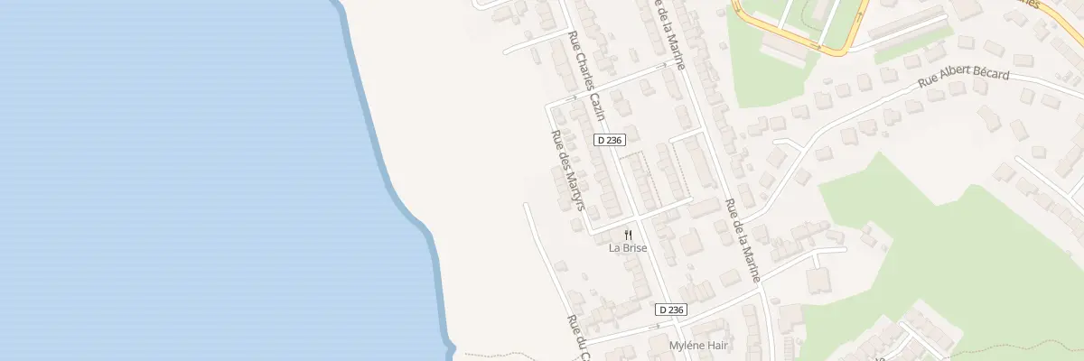 Plan du 6 Rue des Martyrs à Équihen-Plage