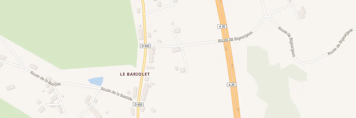 Plan du 80 Rte Bigeargeas à Perpezac-le-Noir