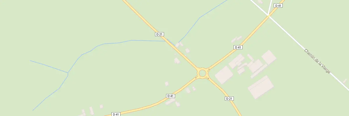 Plan du 43 Rte de la Ferté à Mésangueville