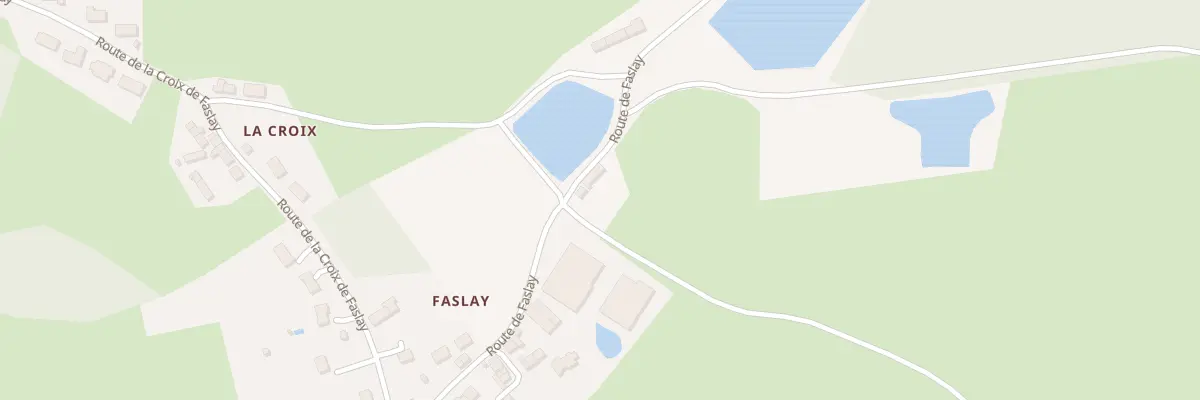 Plan du 28 Rte de Faslay à Luant