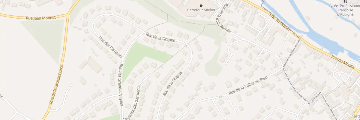 Plan du 25 Rue de la Grappe à Pierres