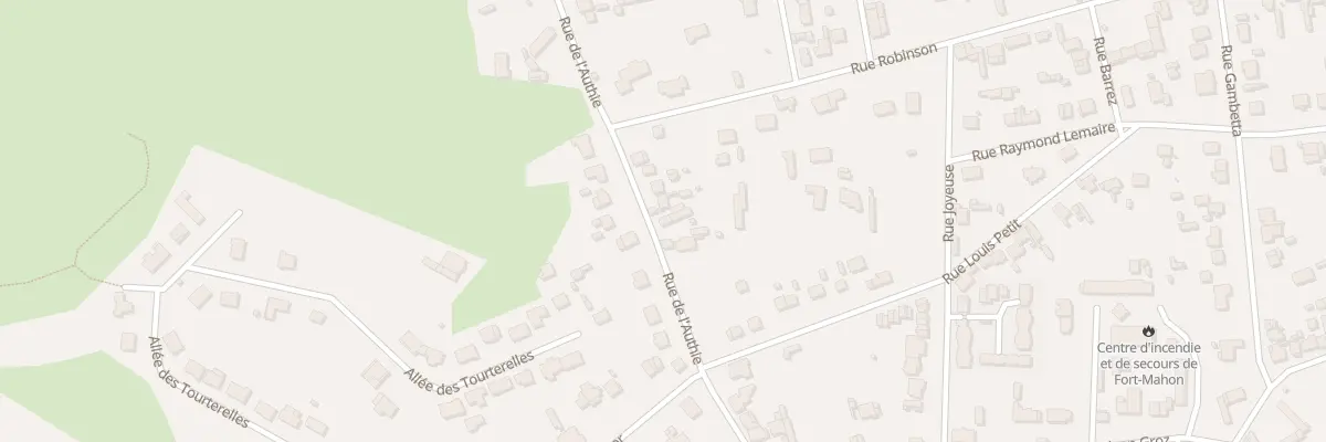 Plan du 452 Rue de l’Authie à Fort-Mahon-Plage