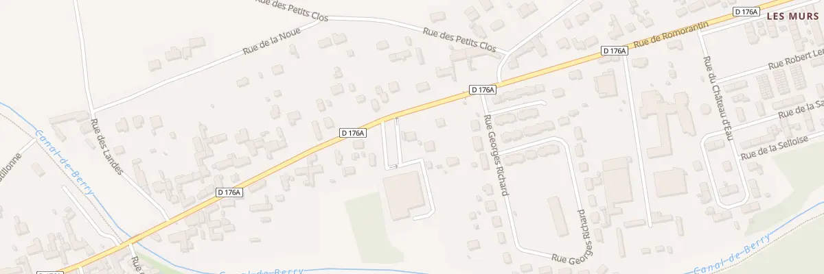 Plan du 112 Rue de Romorantin à Selles-sur-Cher