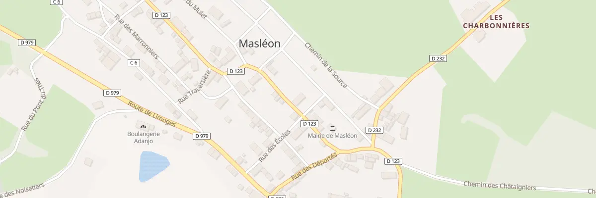 Plan du 5109 Le Bourg à Masléon