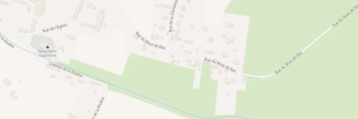 Plan du 12 Rue du Bout de Bas à Nojeon-en-Vexin