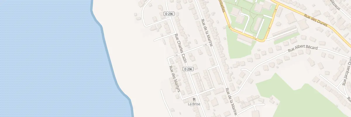 Plan du 32 Rue Charles Cazin à Équihen-Plage