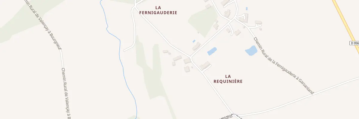 Plan du 12 La Fernigauderie à Valençay