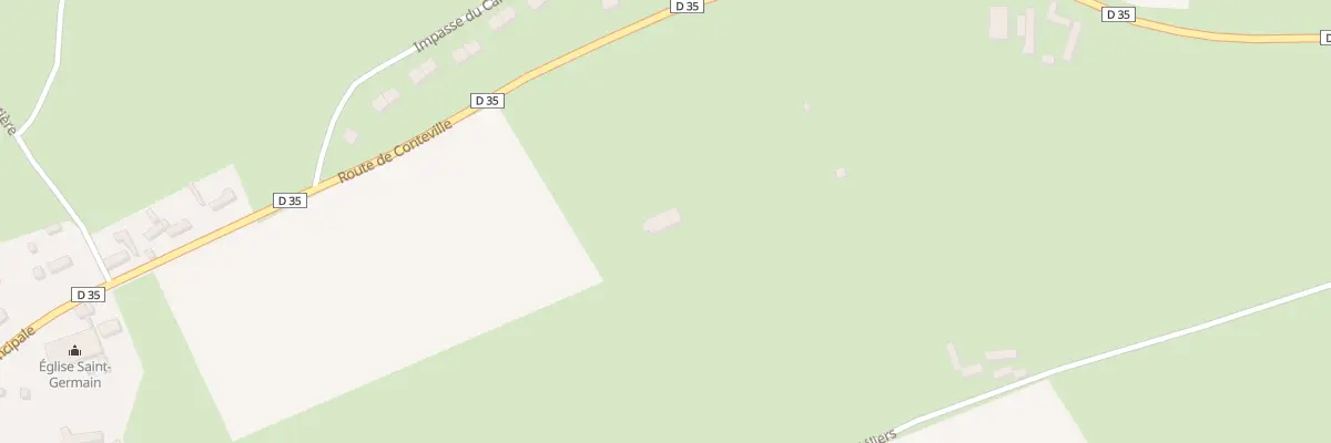 Plan du 198 Rte de Conteville à Beaussault