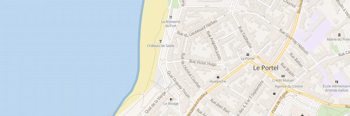 Plan du 26 Rue Victor Hugo au Portel