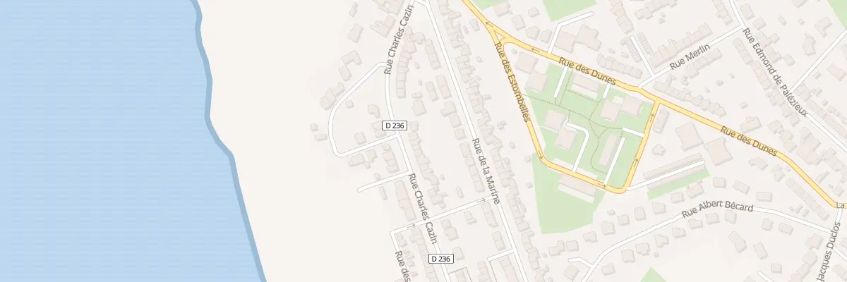 Plan du 31 Rue Charles Cazin à Équihen-Plage