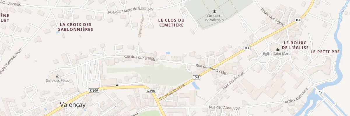 Plan du 17 Rue du Four à Plâtre à Valençay
