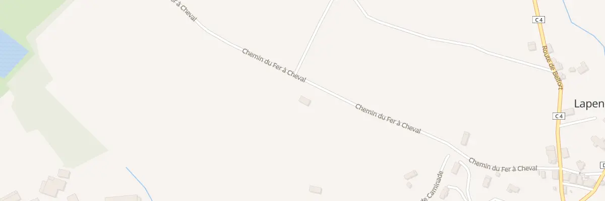 Plan du 475 Che du Fer a Cheval à Lapenche