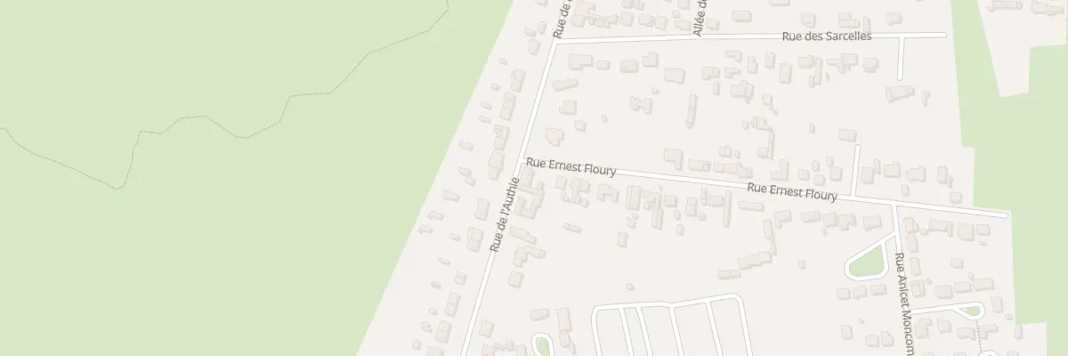 Plan du 1036 Rue de l’Authie à Fort-Mahon-Plage