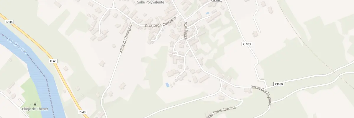Plan du 4 Rue du Veu de la Suge au Menoux