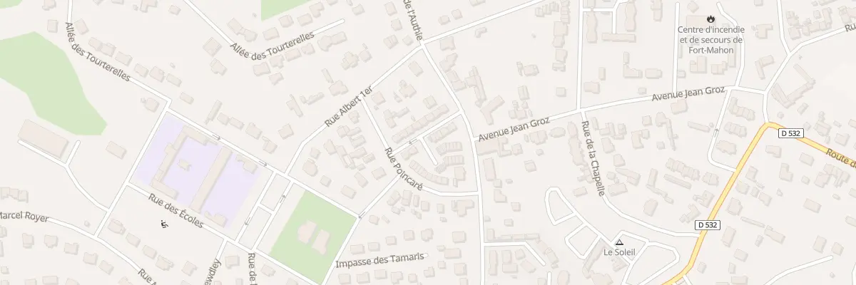 Plan du 231 Rue de l’Authie à Fort-Mahon-Plage