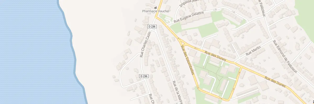 Plan du 6 Rue de la Marine à Équihen-Plage