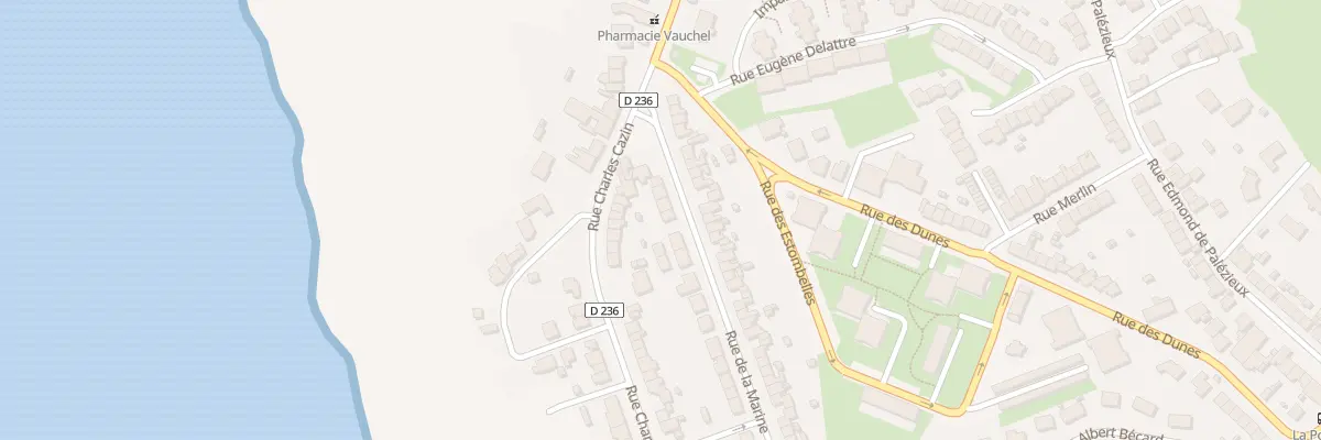 Plan du 8 Rue de la Marine à Équihen-Plage