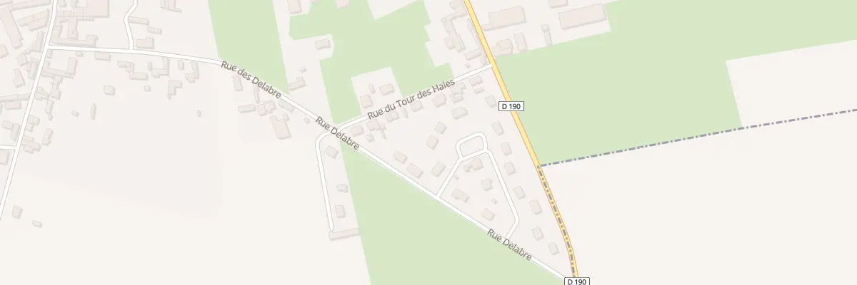 Plan du 22 Rue des Aubepines à Buigny-lès-Gamaches