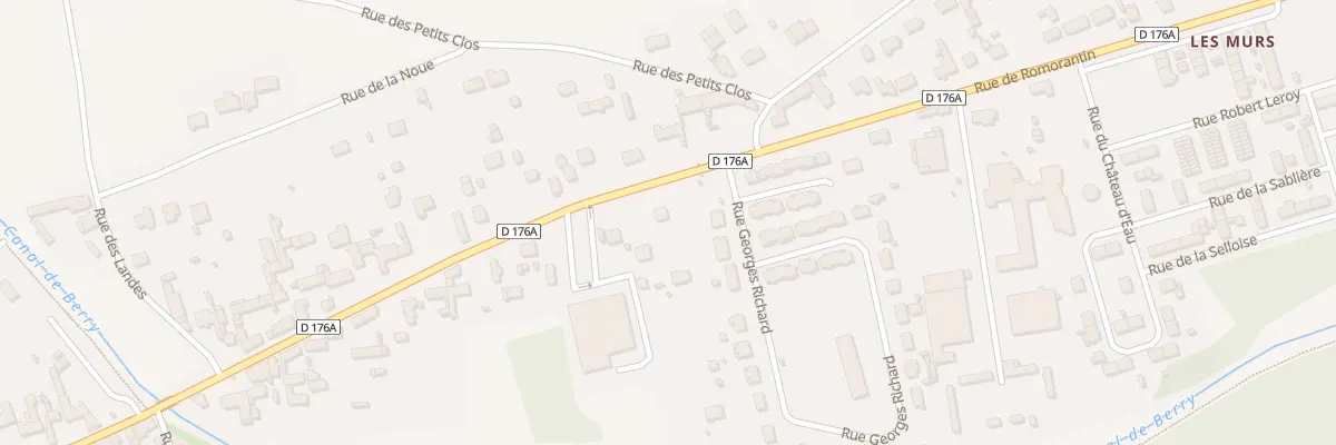 Plan du 116 Rue de Romorantin à Selles-sur-Cher