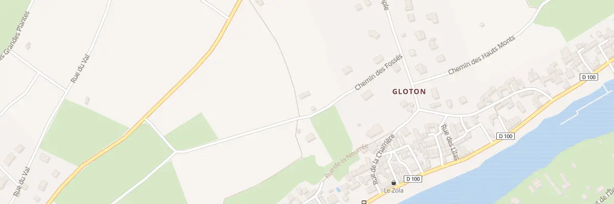 Plan du 5701 Che des Fosses à Bennecourt